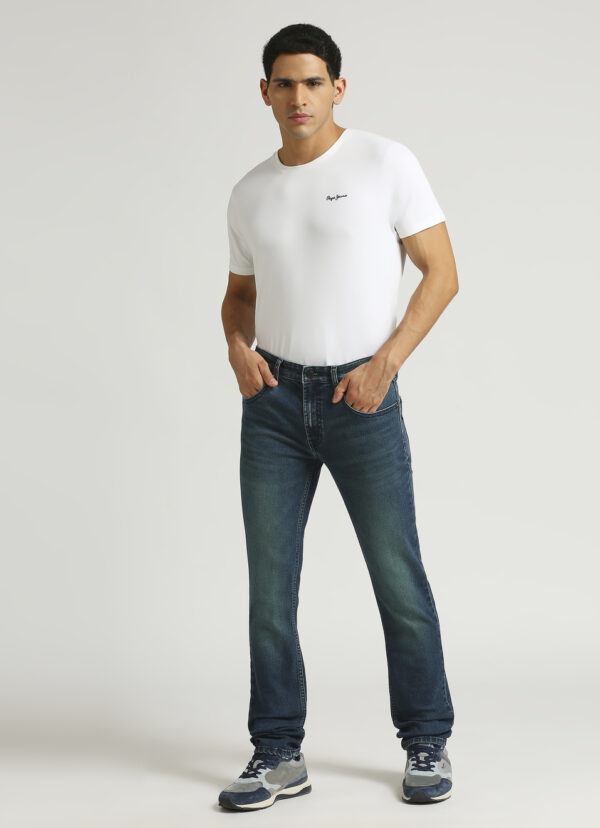 Sea Green Denim Jeans - Image 3