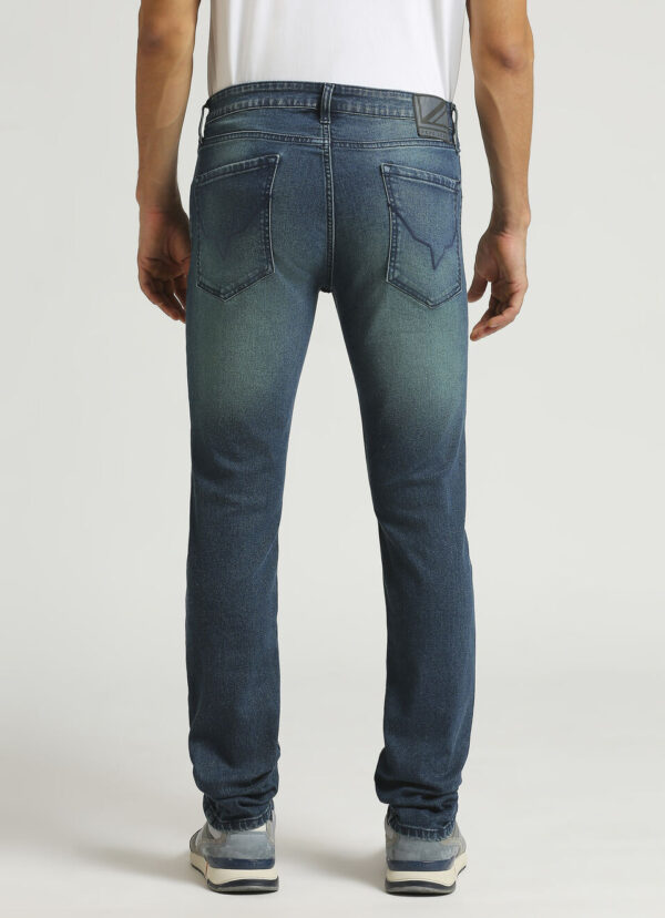 Sea Green Denim Jeans - Image 2